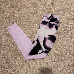 Under Armour Women's Purple and Black Leggings